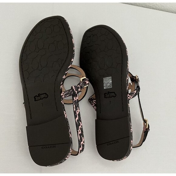 Coach Sandal's Women Sz 7 - Picture 6 of 8
